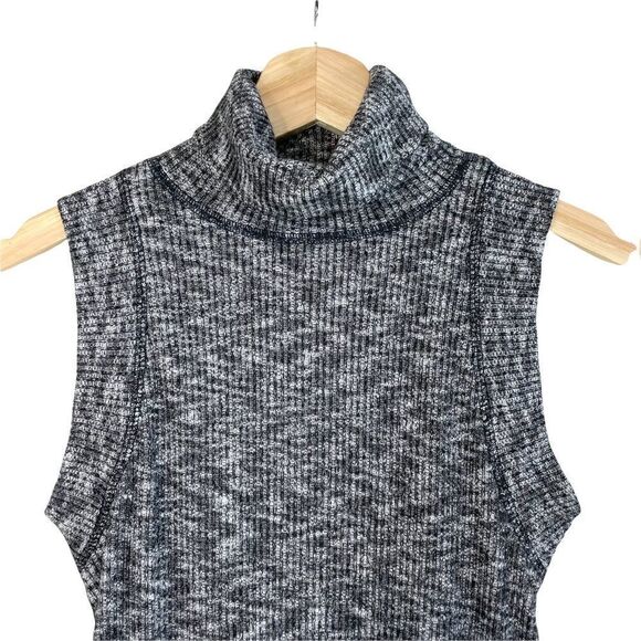 Anthro Postmark Turtle Neck Space Dye Tank - Picture 2 of 7